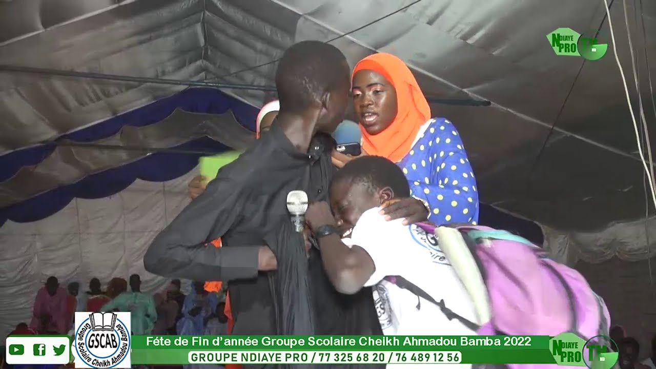 Fête de fin d'année de group scolaire cheikh Ahmadou Bamba