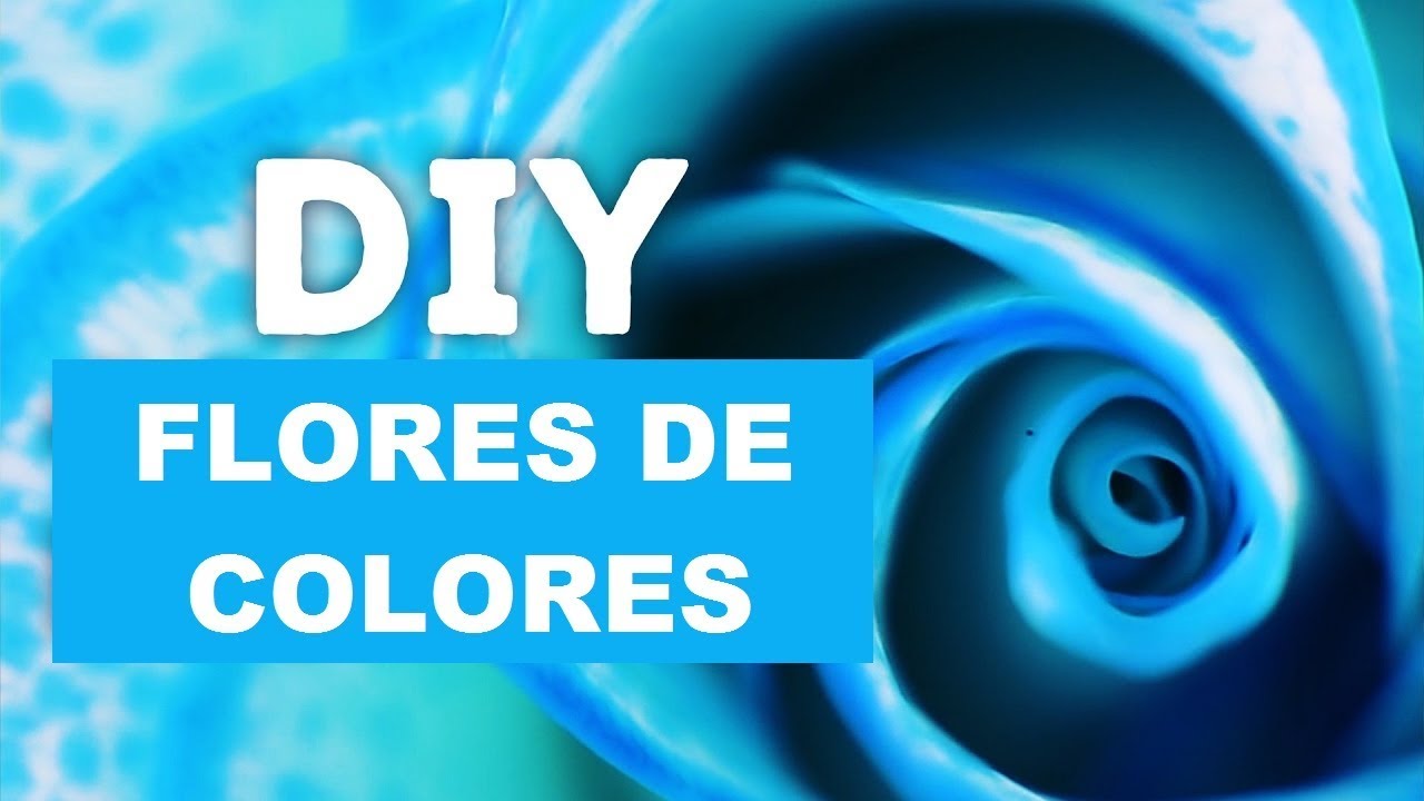 Cómo cambiar el color de tus flores frescas manualidades de animales
