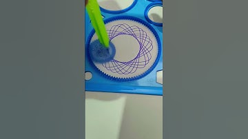Count the circle 😨 #spirograph #rangoli #art #spirographdrawing #spirometry