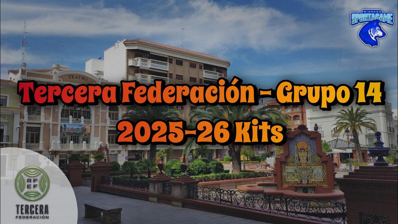 2025-26 Tercera Federación - Grupo 14 Kits
