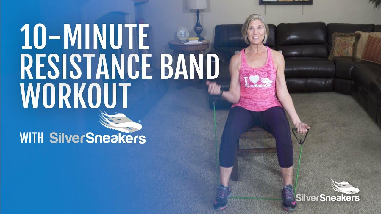 10-Minute Upper Body Resistance Band Workout | SilverSneakers - YouTube