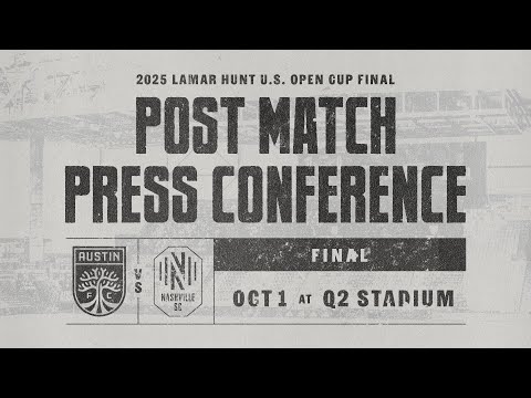 Austin FC Post-Match Press Conference: Oct. 1, 2025