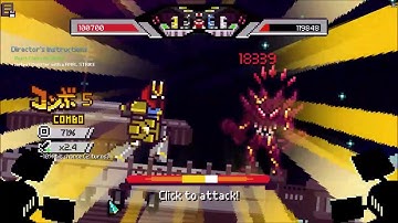 Flexing on the Final Mecha Boss in NG+ - Chroma Squad DX (Heroic Difficulty)