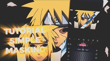 Tutorial Simple Masking on Alight Motion - AMV Tutorial ( #2 )