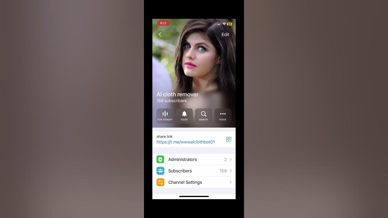 Ai clothes remover telegram bot link | undress Ai cloth | Ai clothes