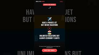 Private Jet vs Unlimited Vacations - What Would YOU Choose?
