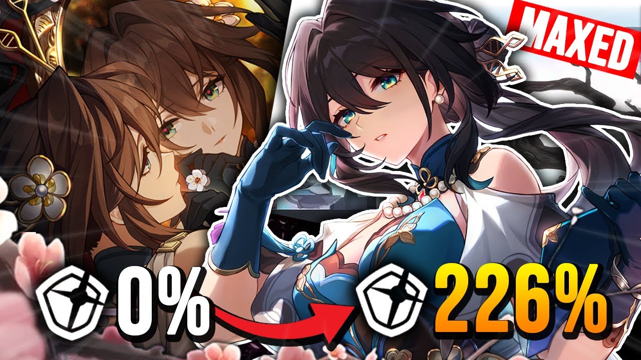 I Spent 30+ DAYS to Maxed Out Ruan mei in Honkai Star Rail ✨