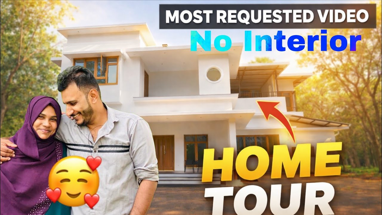 പുതിയ വീട്ടിൽ interior ഒന്നും ചെയ്യാതെ താമസം തുടങ്ങി / ഒരുപാട് പേര് ചോദിച്ച Home Tour/  Home tour/