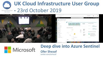 Deep dive into Azure Sentinel with Q&A | Ofer Shezaf | UK Cloud Infrastructure User Group