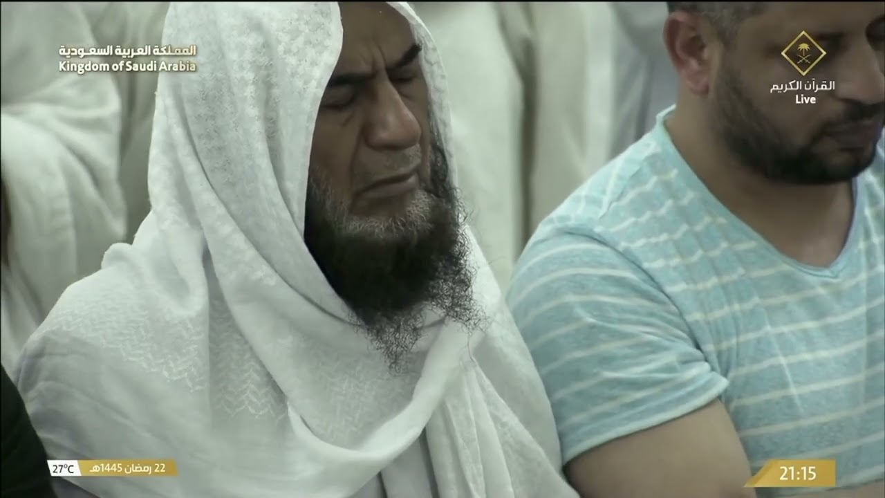 كاد قلبي أن يطير! د. عبدالله الجهني بكى وأبكى من في الحرم بهذه التلاوة | تراويح ليلة 23 رمضان 1445هـ