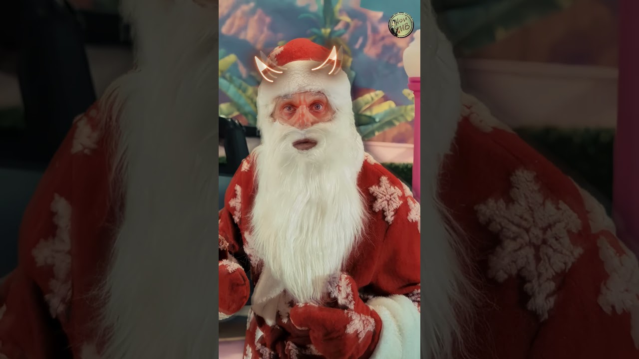 Дед Мороз🎅 и Барби👱‍♀️. Barbie and Santa Claus🎅