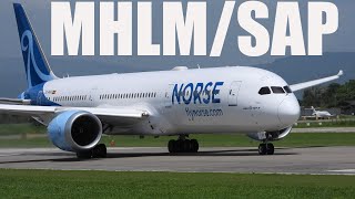 Norse Livery (Air Eruropa) Aeropuerto Ramon Villeda Morales MHLM/SAP