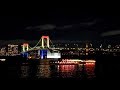 【Live】Odaiba lights and firework
