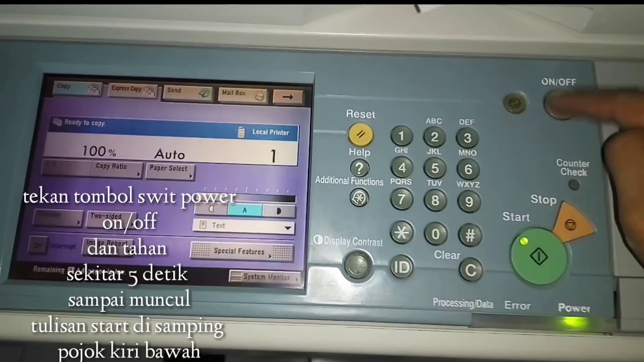 cara-mematikan-mesin-fotocopy-canon-youtube