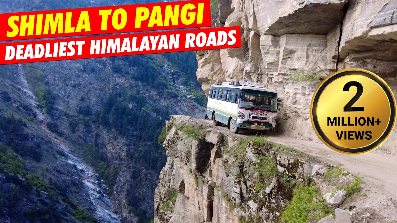 SHIMLA TO SURAL  24 hrs journey on deadliest Himalayan roads  HRTC bus Vlog  Himbus
