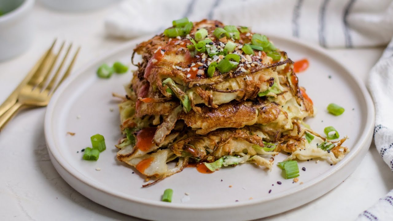 Cabbage Pancakes Recipe YouTube