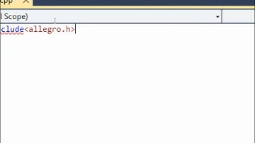 Setting up Allegro with Visual Studio on a DIT Kevin St Lab Computer