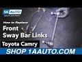 How to Replace Front Sway Bar Links 2006-11 Toyota Camry