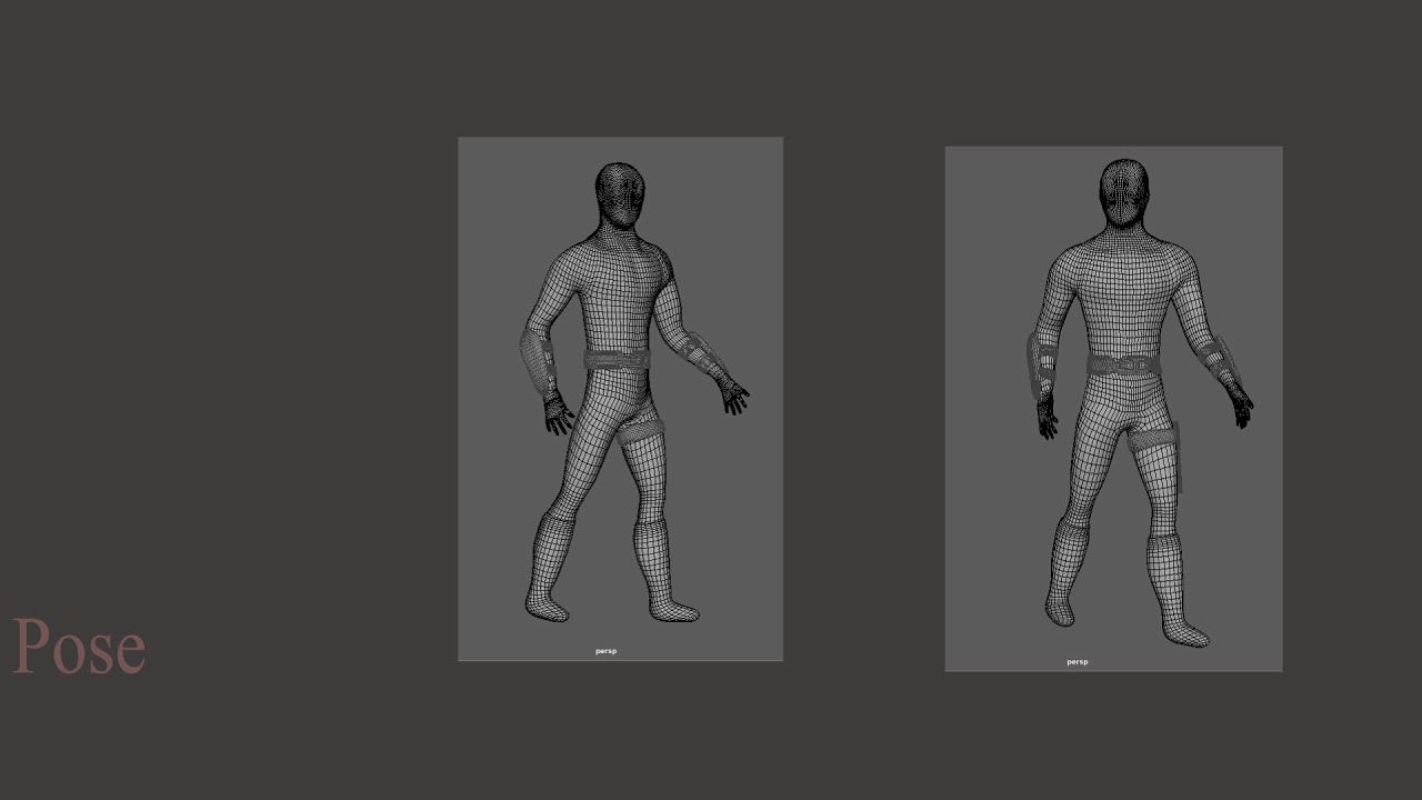 Blind Devil Character - Pipeline Workflow