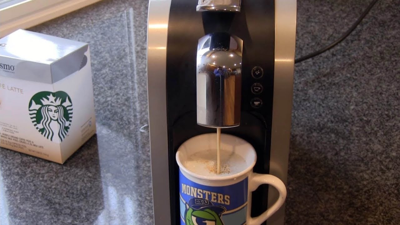 Making Caffe Latte with Verismo - YouTube