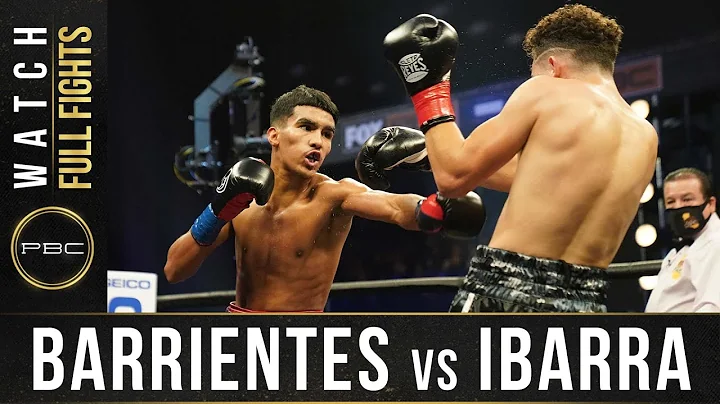 Barrientes vs Ibarra FULL FIGHT: October 3, 2020 |...