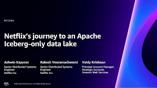 AWS re:Invent 2023 - Netflix’s journey to an Apache Iceberg–only data lake (NFX306)