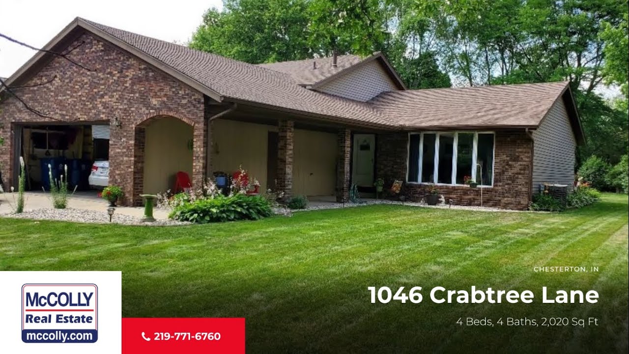 1046 Crabtree Lane, Chesterton, IN MLS 516734 McColly YouTube