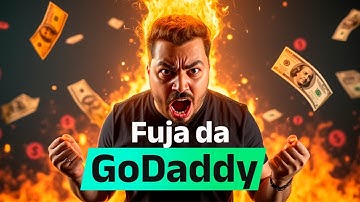 Caia fora da GoDaddy - Preço de Renovação Abusivo - Como transferir para  hostinger
