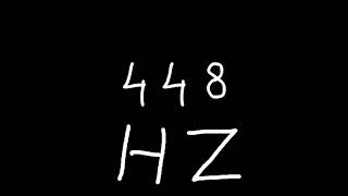 448 hz