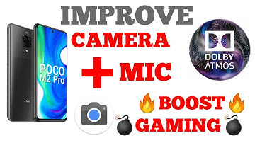 POCO m2 pro gcam and tips and tricks, improve camera and mic