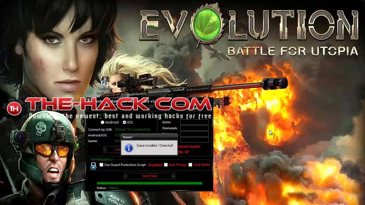 Evolution Battle for Utopia Hack v3.1 2014 September Android-iOS [Download Free] Triche [US] UPDATED