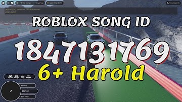6+ Harold Roblox Song IDs/Codes