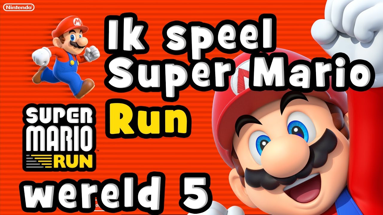 lamp Ondenkbaar opwinding Super Mario Run - Wereld 5 alle levels - 3 mini games - YouTube