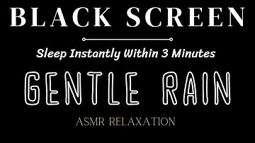 Best Heavy Rain Sound For Relaxation - Black Screen | 24 Hours NO ADS Relaxing, Sleep ep01