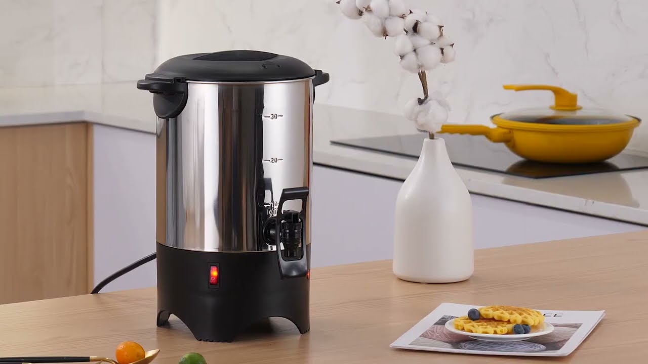 5.3Liter Large Hot Water Boiler Dispenser Tea Milk Coffee Urn Heater