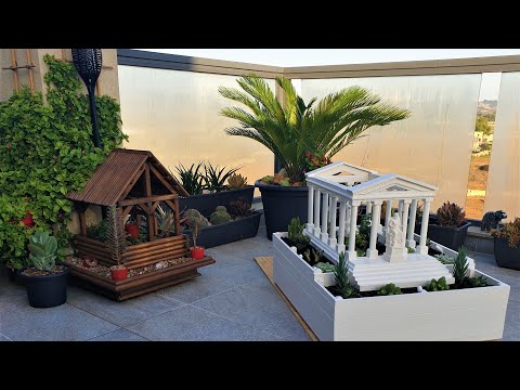 Garden Planter Model Video Preview selection of our wooden planter Sculptures
