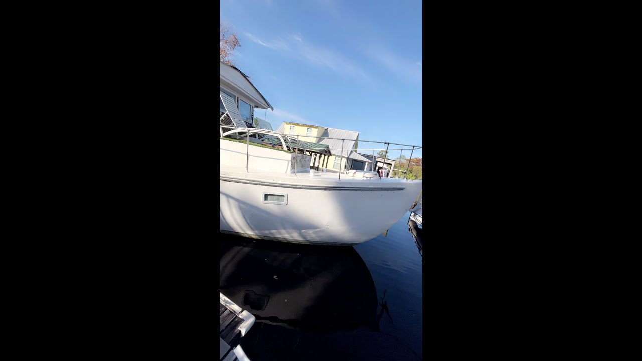 Swedish Concrete Boat AirBnB