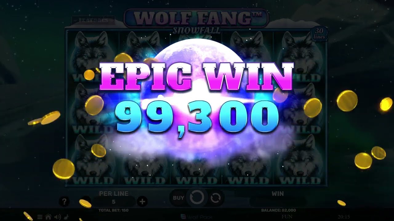 Wolf Fang Snowfall (Spinomenal) Slot Review | Demo & FREE Play video preview