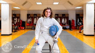 En Garde: Max Dolmetsch ’25 on Cornell Men’s Fencing