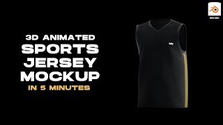 3D SPORTS JERSEY MOCKUP TUTORIAL