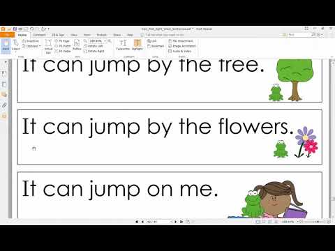 Video Very first sight word sentence (P36-P40) || cùng con... - youtube