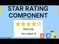 star rating | Star Rating Component | 5 star rating