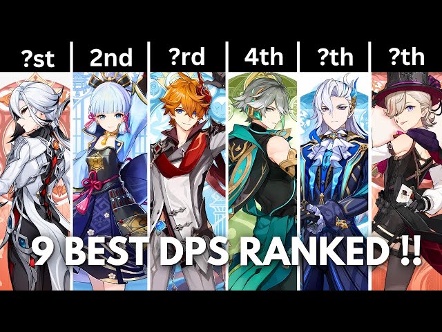 TOP 9 BEST C0 DPS RANKED !! SS Tier DPS in [ Genshin Impact ] class=