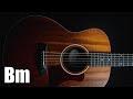 Soothing Acoustic Guitar Backing Track In B Minor