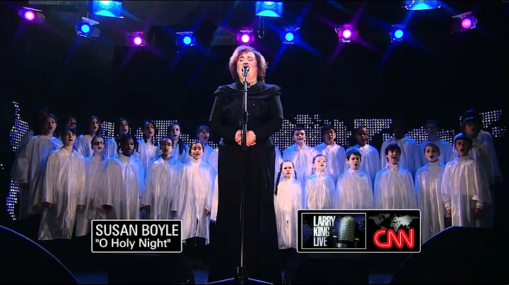 Susan Boyle - O Holy Night - Larry King LIve - December 2010