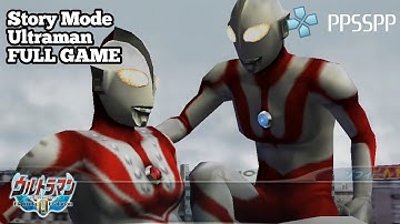 (PPSSPP) ULTRAMAN FIGHTING EVOLUTION 0 Story Mode Ultraman FULL GAME Gameplay Walkthrough
