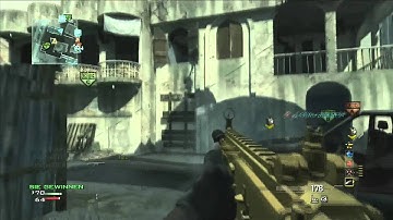 MW3 Scar-L Double MOAB on Bakaara 88-7