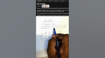 Leetcode 853. Car Fleet  #dsa #interview