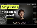 Tuto  photo de portrait en studio  phase one 150 mp  flash elinchrom  fond colorama