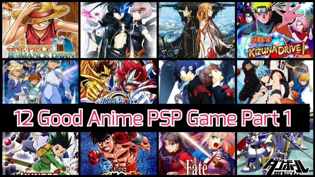 TOP 20 PSP ANIME GAMES 